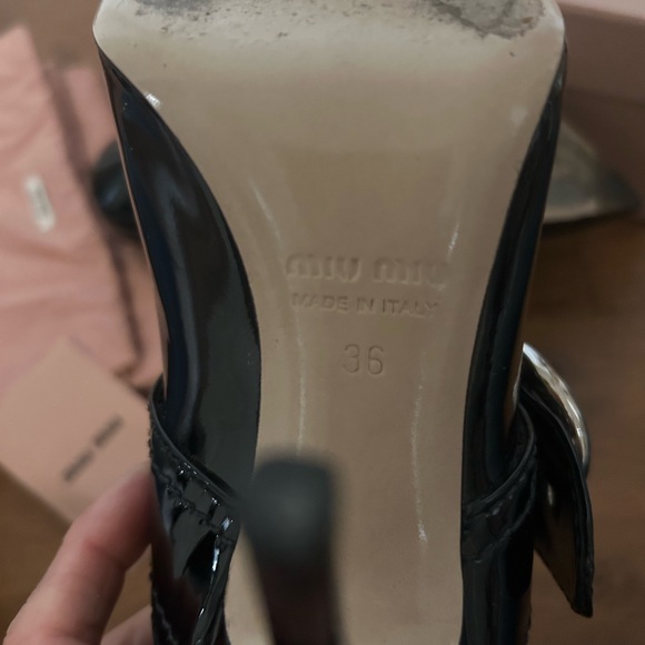 Mui Mui patent heels - Picture 6 of 8